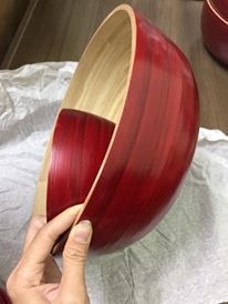 Cuenco ecológico hecho de bambú, tazón de bambú pintado al mejor precio - Product Image 6