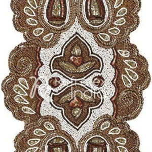 Nouveau chemin de Table perlé de qualité, fournisseur en vrac et fabrication par réfractex inde fabriqué en inde pour une meilleure qualité et un prix bas - Product Image 1