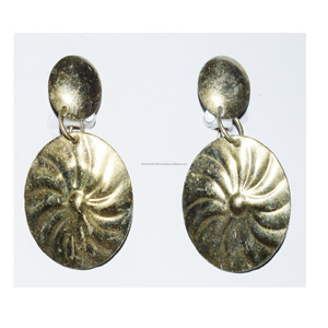 Vintage Fashion Jewelry Round Women Big <b>cute</b> <b>earrings</b> Hoop <b>Earrings</b> Fashion Jewelry <b>Earrings</b> - Product Image 3