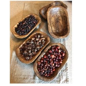 Venta al por mayor masa de madera maciza y ensaladera diferentes tamaños colores estilos masa larga y bandeja - Product Image 5