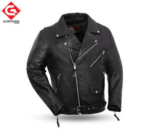 Venta al por mayor de cuero de Protección corporal chaqueta de la motocicleta chaqueta de motorista blindada Venta caliente por encargo chaqueta de carreras de motos - Product Image 4