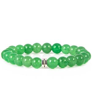 Pulsera de cuentas de aventurina de piedra natural - Product Image 1