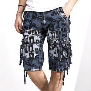 Compression Running <b>Camo</b> <b>Shorts</b> High Quality Gym Outdoor Men Canvas Casual OEM Service Crystal Solid Printed Knitted PK Support - Product Image 5