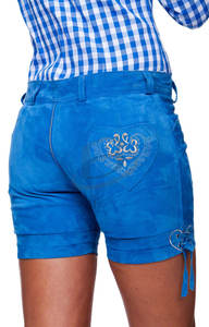 Señoras Oktoberfest disfraz cerveza sirvienta Wench alemán Lederhosen Dirdnl vestido de lujo (Oktoberfest Bavarian Lederhosen) personalizar Hosen - Product Image 2