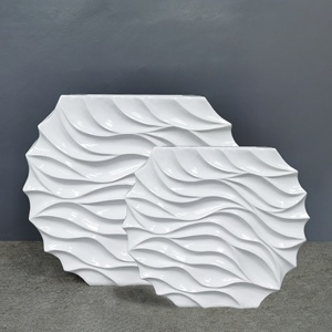 Design nordique créatif, pots de plantes de grande taille de haute qualité en fibre de verre enduite d'époxy blanc <span class=keywords><strong>pour</strong></span> la décoration extérieure de la maison et du jardin - Product Image 4