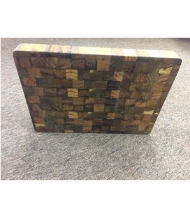 Rectangle Chopping Blocks Cutting <b>Board</b> End Grain Acacia Wood <b>Paddle</b> Cutting Serving Teak End Grain Cutting <b>Board</b> - Product Image 1