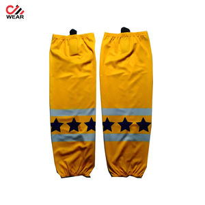 Chaussettes de hockey sur glace à rayures personnalisées, nouvelle collection, bon marché - Product Image 6