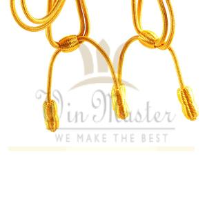 Cordones hechos a mano con forma de bulón para uniformes, accesorios de uniforme de ceremonia - Product Image 4