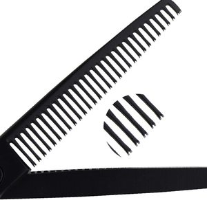 Ciseaux professionnels en acier inoxydable de 6,7 pouces pour la coupe des cheveux, avec lame à bords tranchants et dents de coupe - Product Image 5