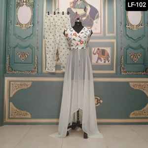 Индийская этническая одежда, бархатный костюм патиала из панджаби с вышивкой дюпатта зари и последовательной работой, готовый Кружевной Костюм с каймой - Product Image 2