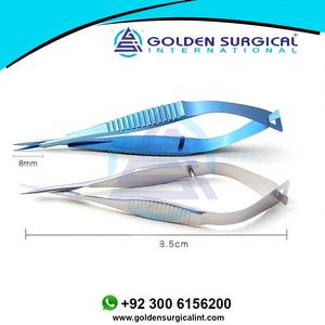 Ciseaux Venus, instruments chirurgicaux, microchirurgie ophtalmique, ciseaux en acier inoxydable, expérience animale, 8,5 cm - Product Image 2