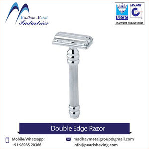 Rasoir de sécurité pour femmes avec lames en acier inoxydable et conception à ouverture par torsion - Nouveau design à prix avantageux - Product Image 5