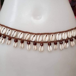 Macrame belt with shells Handmade <b>Happiness</b> - Product Image 1