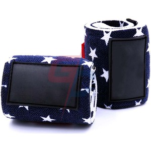 Premium Waterproof Hand Warmer Weight Lifting Wrist Wraps-18 Inch Pair Custom Colors & Designs Supports Fitness Powerlifting - Product Image 2