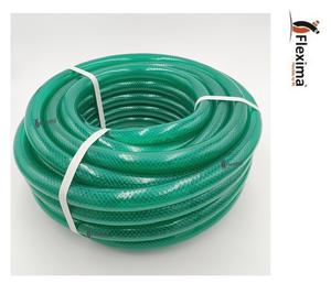 Tuyau d'arrosage tressé en PVC Transparent Flexima avec tuyaux composites verts filetés en nylon Gamme variée - Product Image 4