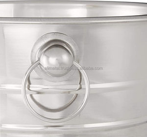 Champagne Cooler Stainless Wine Beer Ice Bucket Heavy Built Bottle <b>Bar</b> Cooler for indoor outdoor parties or any type of occasion - Product Image 5
