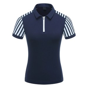 Camisetas personalizadas con logotipo para mujer, Polo de Golf, venta al por mayor de fábrica, 2023 - Product Image 1