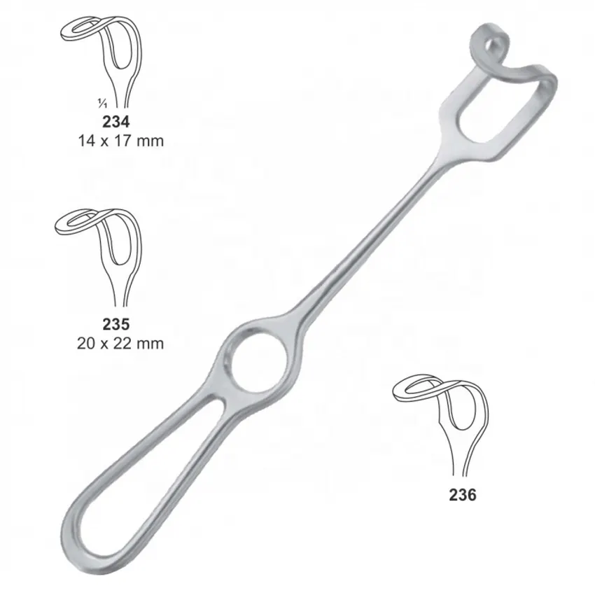 Middeldorf Retractor Rvs 220Mm (8 5/8 ") Fenestrated Blade | Rvs Chirurgisch