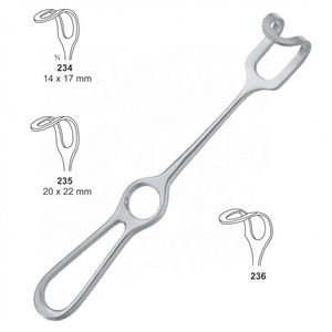 Retractor MIDDELDORF de Acero Inoxidable de 220 mm (8 5/8\") con Hoja Fenestrada |   Acero Inoxidable Quirúrgico - Product Image 1