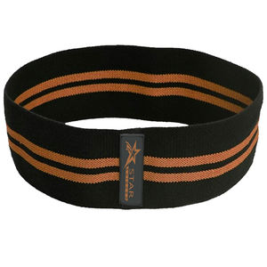 Banda de resistencia de cadera para ejercicio de gimnasio con logotipo personalizado unisex, banda de tela elástica para fitness, glúteos circulares para yoga, material de goma - Product Image 2