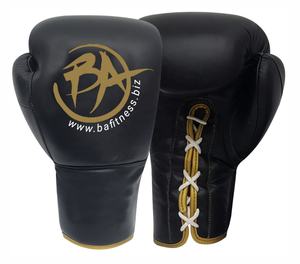 Gants de boxe d'entraînement en cuir à lacets avec logo personnalisé - Respirants, légers, personnalisables, nouvelle arrivée tendance - Product Image 4