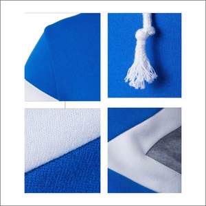 Sudadera con capucha de algodón de peso pesado personalizada para hombre unisex, ropa de calle de talla grande, estampado de logotipo, cuello con capucha de estilo de invierno informal - Product Image 6