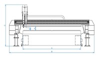 Machine de découpe Plasma, 1500x3000mm, PLSM 1530