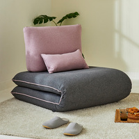 Canapé-lit moderne pliable de style coréen avec sièges simples/doubles, réglable et convertible pour chambre et salon