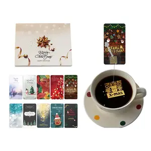 MASIM Tea Gold, schwimmendes 24 Karat Blattgold, essbares echtes Gold flocken blattset zum Dekorieren von Getränken, Tee, Kaffee, Wasser, Wein