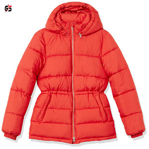 Vestes bouffantes pour femmes, vêtements d'hiver, manteaux à bulles, en Polyester, remplissage de wading, Logo personnalisé, produit respirant - Product Image 4