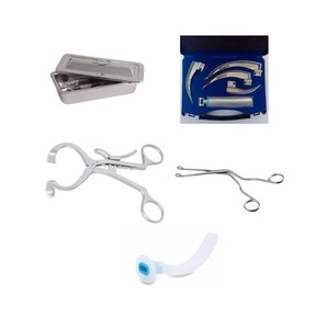 Juego de 5 Instrumentos de Intubación Hechos de Acero Inoxidable de Calidad Alemana - Product Image 2