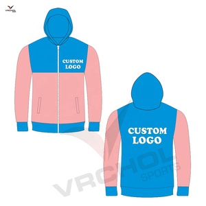 เสื้อฮู้ดขนาดพลัสไซต์ออกแบบได้ตามต้องการพร้อมเทคนิคการถักลายกันรอยยับป้องกันการหดตัว - Product Image 1