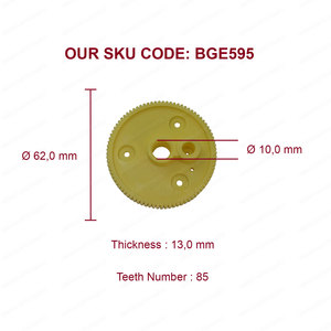 BGE595 moteur d'essuie-glace avant 064300351 équipement de réparation - Product Image 6