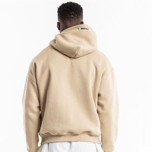 Pull à capuche en coton polaire épais Anti-boulochage, vêtement d'hiver de haute qualité, sweat-shirt uni, - Product Image 3