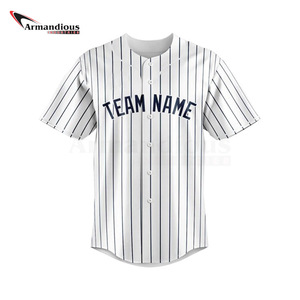 เสื้อกีฬาว่างเปล่า,เสื้อเบสบอลออกแบบได้ตามต้องการสำหรับบุรุษ - Product Image 4