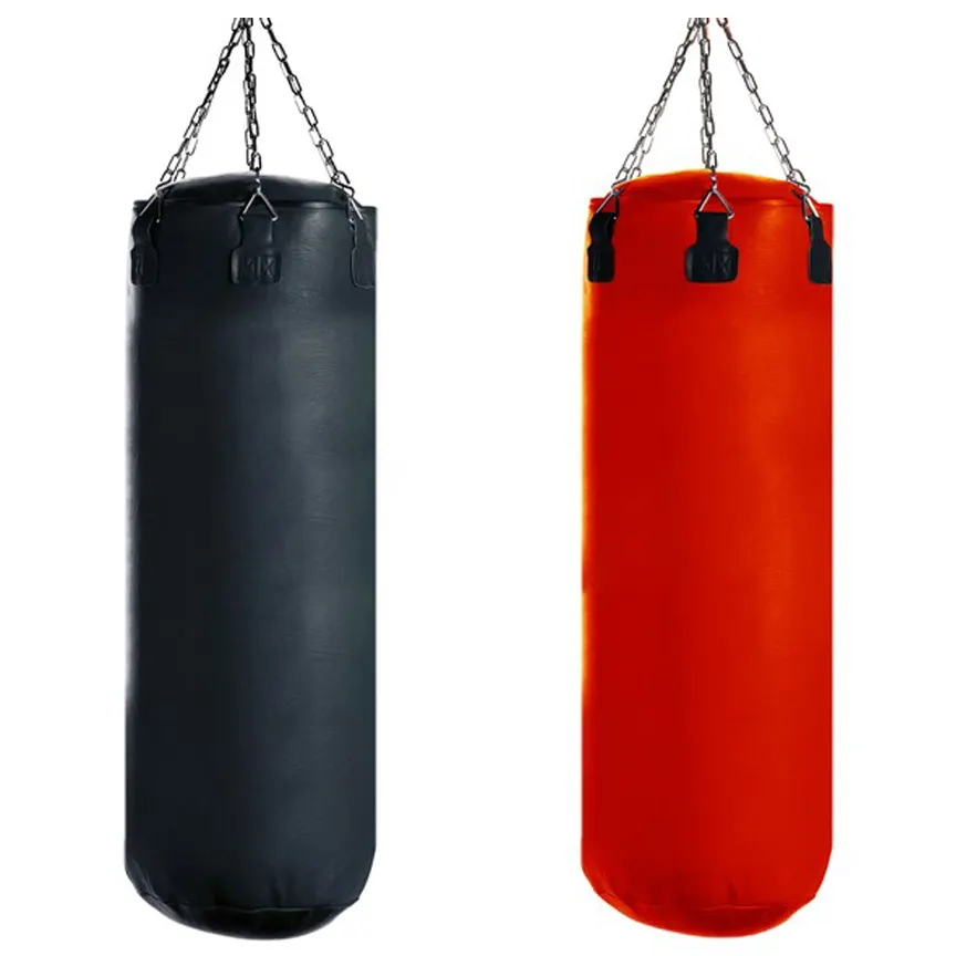 Saco de boxeo mejor calidad de cuero hecho de boxeo bolsas de precio asequible para bolsas de boxeo