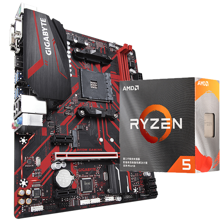 GIGABYTE B450M GAMING Anakart, AMD AM4, 32 GB RAM Destekli