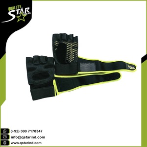 Gants de levage de puissance cm, Design personnalisé, support en cuir synthétique, rembourré, pour exercices de gymnastique, exercices de croix - Product Image 3