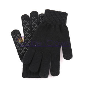 Men <b>Women</b> Knitted Gloves Touch Screen Gloves Winter Warm <b>Mittens</b> Outdoor Skiing - Product Image 1