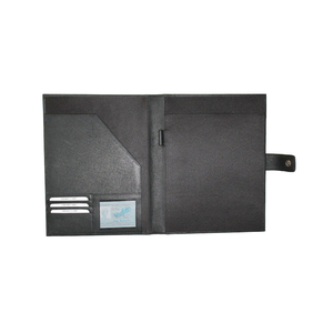 Premium Quality A4 Business Executive Portfolio Faux PU Leather <b>Conference</b> Document <b>Folder</b> File Organizer Planner for Office Mee - Product Image 1