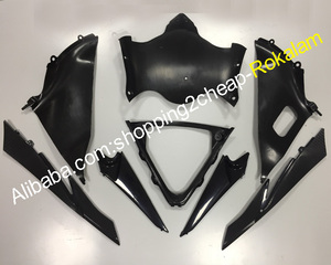 Carenados <span class=keywords><strong>K8</strong></span> <span class=keywords><strong>GSX</strong></span>-<span class=keywords><strong>R600</strong></span> GSXR-750 08 09 10 para Suzuki 2008 2009 2010 GSXR600 GSXR750 ABS, Kit de Carenado Amarillo - Product Image 3