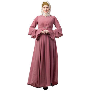 Ropa de oración islámica de Oriente Medio para mujeres musulmanas, vestido de encaje Abaya de alta calidad para rezar con bufanda - Product Image 5
