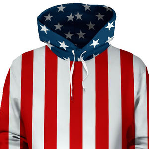 OEM mens <b>white</b> <b>Hoodie</b> 100% Cotton Long Sleeve custom mens plain pullover hoodies - Product Image 5