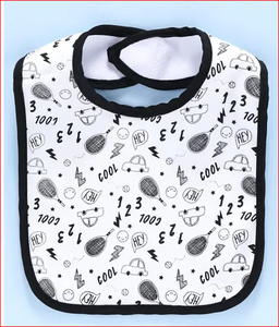 Bavoirs bandana modernes réutilisables en coton biologique, mousseline imprimée mignonne avec fermeture à bouton, service OEM pour garçons et filles - Product Image 3