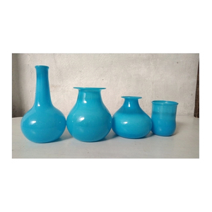 Decoration <b>Bud</b> <b>Glass</b> <b>Vase</b> Custom Shape Clear <b>Glass</b> <b>Vase</b> For Desktop Living Room Hotel - Product Image 1