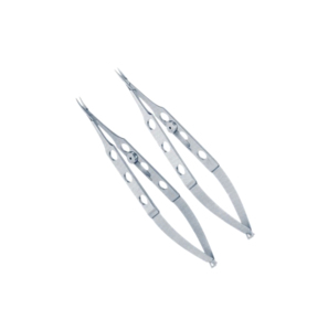 Instrumentos oftálmicos Juego de 2 piezas Soporte de aguja Jaffe con cerradura y sin cerradura Acero inoxidable CE ISO - Product Image 3