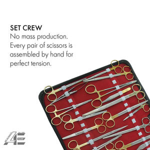 Kit de Instrumentos Quirúrgicos de Acero Inoxidable La Elahi CO, 36 Piezas, Venta al Por Mayor, Modelo 2026 - Product Image 5