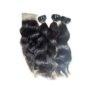 Extensiones de Cabello Liso Virgen Remy Indio de Alta Calidad, Tejido Doble a Máquina, Paquetes de Todos los Colores para Uso Profesional - Product Image 2