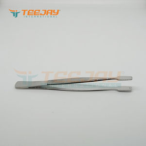 Pinzas de Acero Inoxidable Pulido Plateado para Coleccionistas de Sellos/Monedas/Vidrio, Punta de PVC, 12.5CM de Longitud, Manipulación Sensible para Laboratorio - Product Image 4