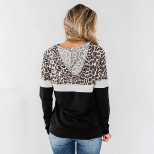 Sudadera con capucha personalizable nueva para invierno y primavera, estilo casual para mujer, con patchwork, corte ajustado, cálida, estilo largo que realza la figura - Product Image 6